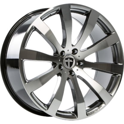 10,0x22 5/130 ET50 Tomason TN4; hyperblack polished, kužel, průměr 71,6 (900kg)