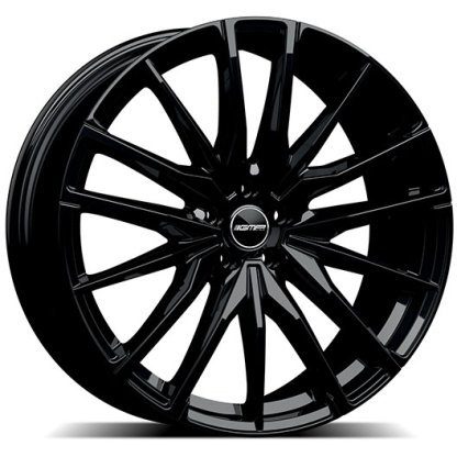 10,5x20 5/112 ET40 GMP Sparta; glossy black, kužel, průměr 66,6 (965kg)
