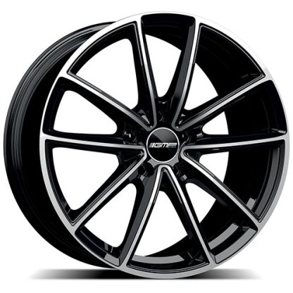 11,5x21 5/130 ET61 GMP Titan; black diamond, kulová R14, průměr 71,6 (900kg)