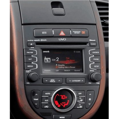 2DIN/1DIN redukce pro Kia Soul 2011-2014