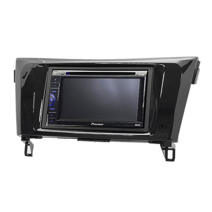 2DIN/1DIN redukce pro Nissan Qashqai 02/2014-, X-Trail 2014-