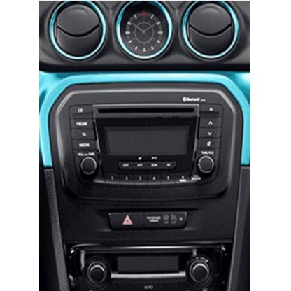 2DIN/1DIN redukce pro Suzuki Vitara 2015-, matné