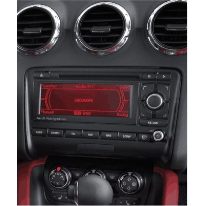 2DIN redukce pro Audi TT 08/2006-06/2014