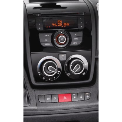 2DIN redukce pro Fiat Ducato 2014-, Peugeot Boxer 14-, Citroën Jumper 14- s OEM radiem - Navigací