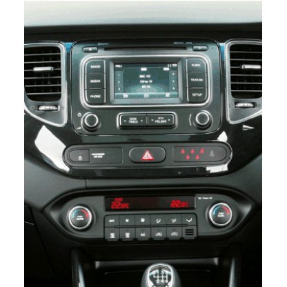 2DIN redukce pro Kia Carens 2013-