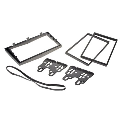2DIN redukce pro Opel Astra H 2004-2010 - stříbrná