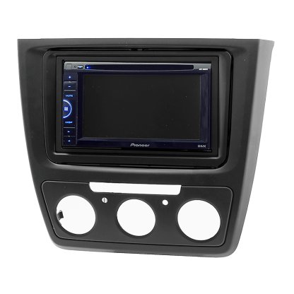 2DIN redukce pro Škoda Yeti 2009- s manuální Clima