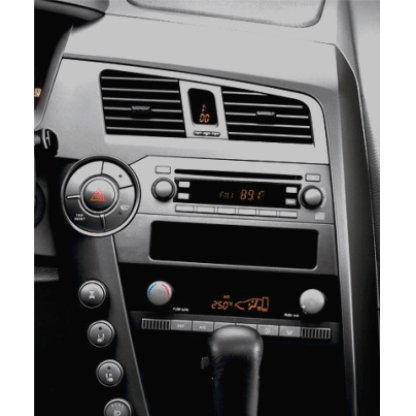 2DIN redukce pro Ssang Yong Actyon 11/2005-07/2012, Kyron 2005-2011