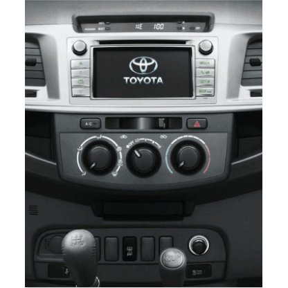 2DIN redukce pro Toyota Hilux 2012-2015