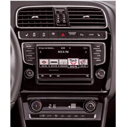 2DIN redukce pro VW Polo 2014-