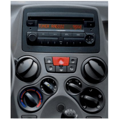 2ISO redukce pro Fiat Panda 10/2003-2012