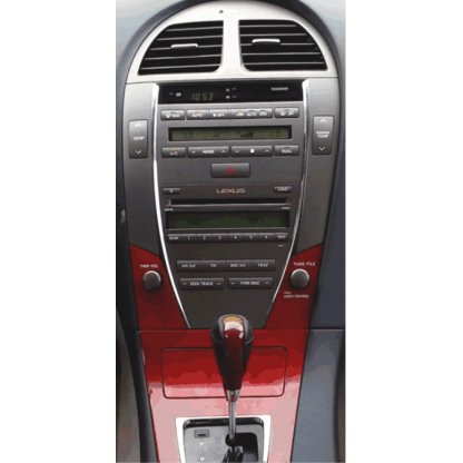 2ISO redukce pro Lexus ES350 2006-2012