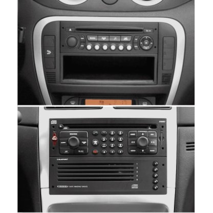 2ISO redukce pro Renault Laguna II, Peugeot 207, 307, Superb, Citroën C2, C3, Fiat Scudo