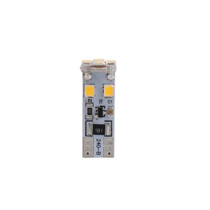 2x Dioda LED L312 - W5W 8xSMD2835 CANBUS bílá LB312W, 51055