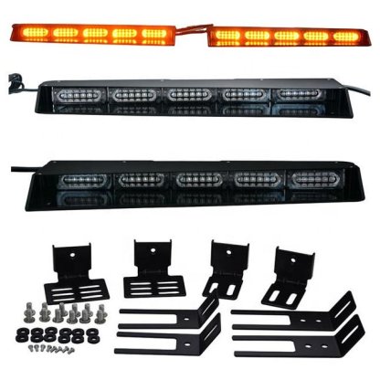 2x PREDATOR LED vnitřní, 60x LED 3W, 12V, oranžový