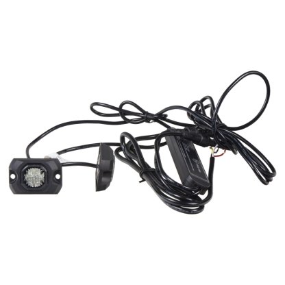 2x PROFI výstražné LED světlo vnější modré, 12-24V, ECE R65