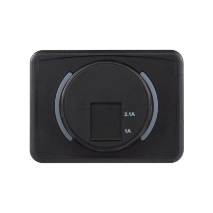 2x USB 3,1A zásuvka 12/24V, montáž na povrch