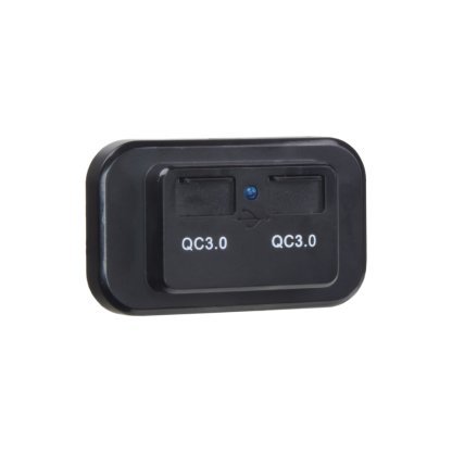 2x USB QC3.0 zásuvka 12/24V, montáž na povrch