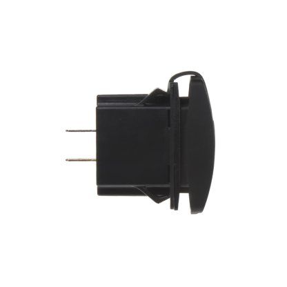 2x USB zásuvka "Rocker", červené podsvícení