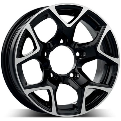 5,5x15 5/139,7 ET5 GMP SJ15; black diamond, kužel, průměr 108,2 (450kg)