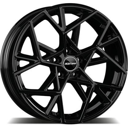 7,5x18 5/108 ET45 GMP Cartesio; glossy black, kužel, průměr 73,1 (650kg)