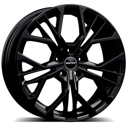 7,5x18 5/114,3 ET38 GMP Matisse-S; glossy black, kužel, průměr 66,1 (825kg)