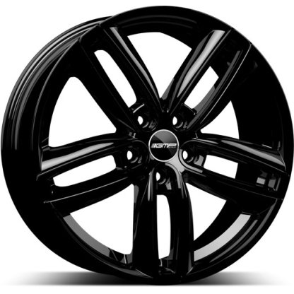 7,5x18 5/120 ET50 GMP Diva; glossy black, kužel, průměr 72,6 (620kg)