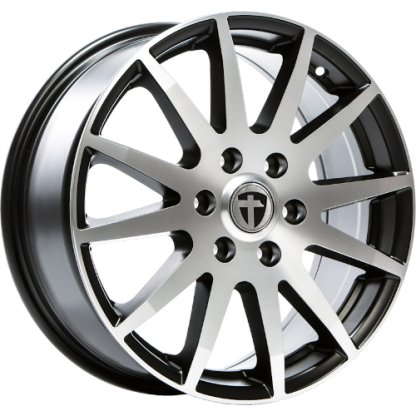 7,5x18 6/130 ET54 Tomason TN1F; black matt polished, kužel, průměr 84,1 (1250kg)