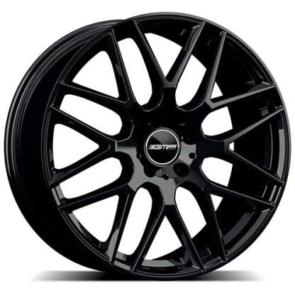 8,0x18 5/112 ET35 GMP Berghem; glossy black, kulová R14, průměr 66,6 (750kg)