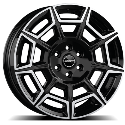 8,0x18 6/139,7 ET52 GMP Pervan; black diamond, kužel, průměr 93,1 (1000kg)