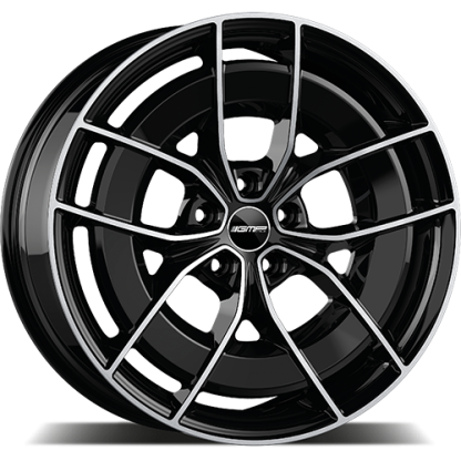 8,5x20 5/112 ET38 GMP Energia; black diamond, kulová R13, průměr 66,6 (750kg)