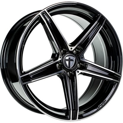 8,5x20 5/112 ET45 Tomason TN20; black polished, kužel, průměr 72,6 (750kg)