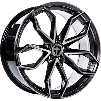 8,5x20 5/112 ET45 Tomason TN22; dark hyperblack polished, kužel, průměr 72,6 (750kg)