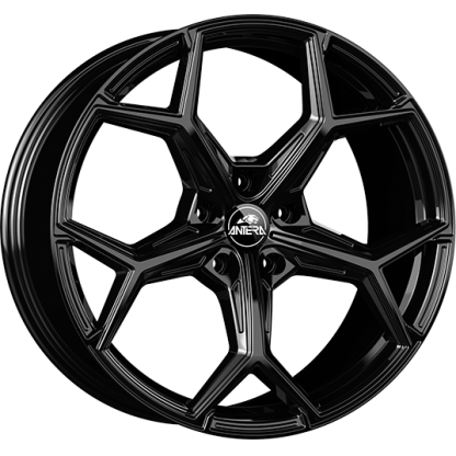 9,5x20 5/112 ET48 Antera A101; piano black, kužel, průměr 66,6 (850kg)