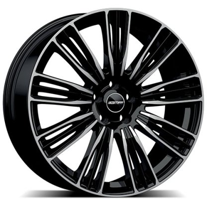 9,5x22 5/108 ET42 GMP Coventry; black diamond, kužel, průměr 63,4 (965kg)