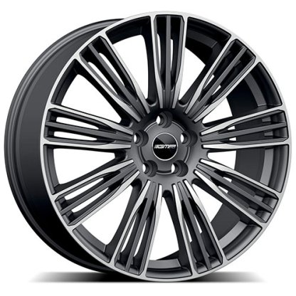 9,5x22 5/108 ET42 GMP Coventry; matt anthracite diamond, kužel, průměr 63,4 (965kg)