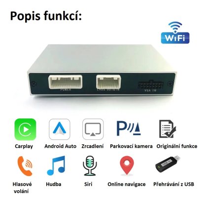 Adaptér CarPlay/Android Auto BMW NBT