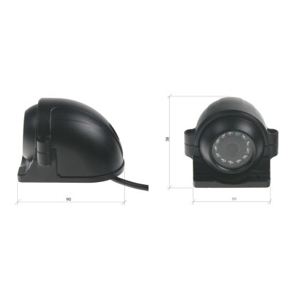 AHD 720P kamera 4PIN CCD SHARP s IR, vnější v kovovém obalu
