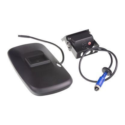 AHD kamerový set monitoru 7" na držák zrcátka se 2 x 4PIN + kamera + 15m kabel