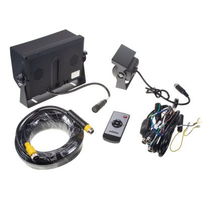 AHD kamerový set s monitorem 7", 3x 4PIN + kamera + 15m kabel