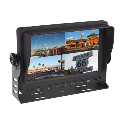 AHD monitor 7" s kvadrátorem a s 4x4PIN vstupy