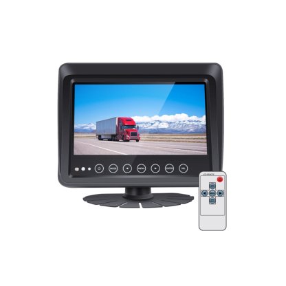 AHD set Monitor 7" prachotěsný/voděodolný/nárazu odolný, 2x4PIN vstup + kamera + 15m kabel