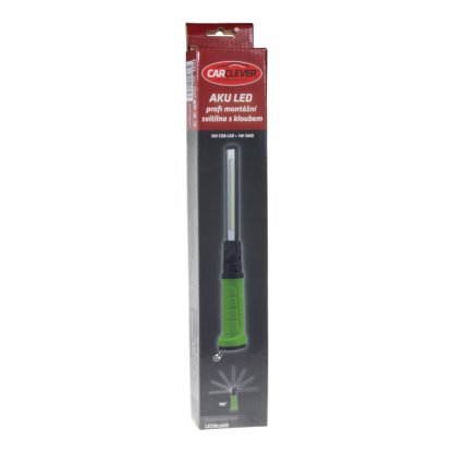 AKU LED 3W profi servisní svítilna, Li-ion 3,7 V 2600 mAh