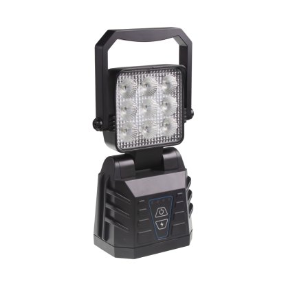 AKU LED světlo s magnetem, 9 x LED