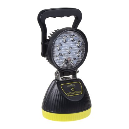 AKU LED světlo s magnetem, 9x3W, powerbanka