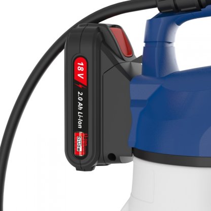 Aku postřikovač Güde SG 18-201-05, 18 V