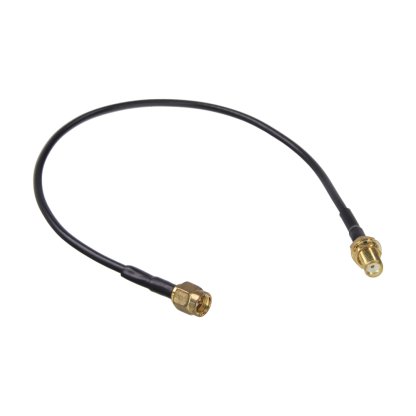 Anténní adaptér SMA samec/SMA samice; RG174, 25 cm