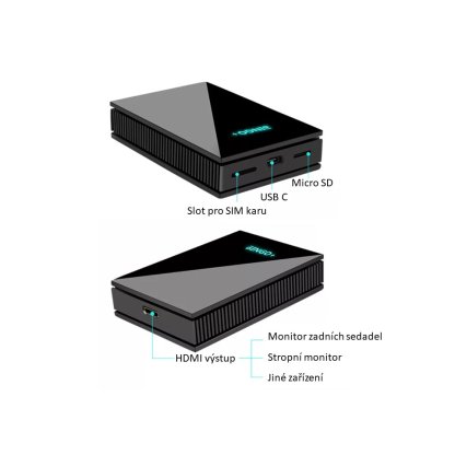 Apple CarPlay & Android Auto Convertor Box pro rádia OEM, HDMI-OUT