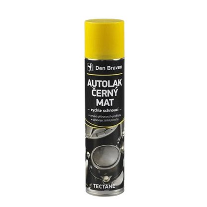 Autolak černý mat
