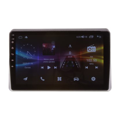 Autorádio pro Renault Master 2019- s 10,1" LCD, Android, WI-FI, GPS, CarPlay, 4G, Bluetooth